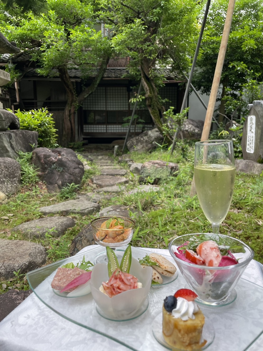 【期間限定】泡と愉しむ　夏宵ワンプレート　～　7・8月平日限定　～