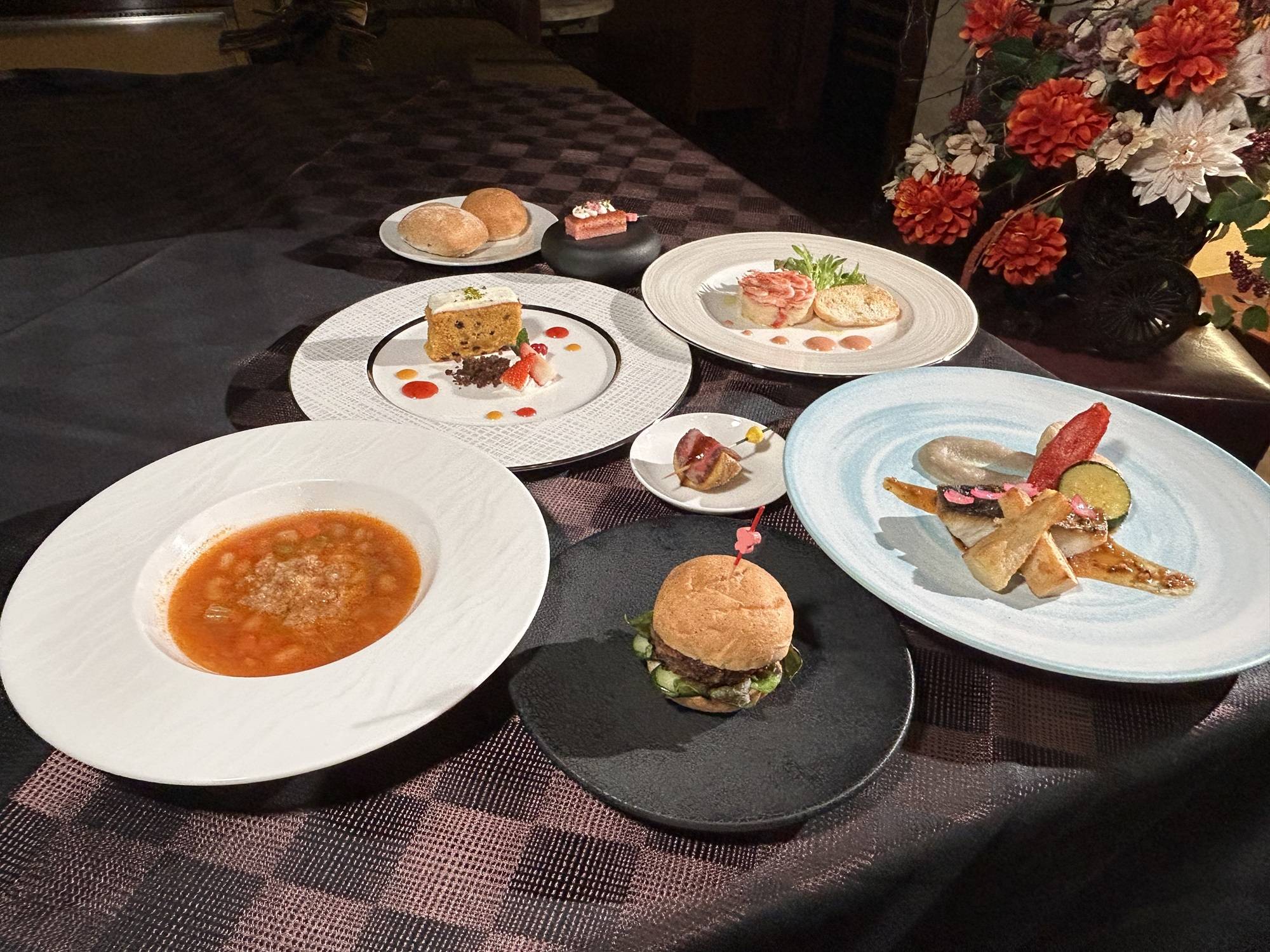 【ランチ】期間限定お花見コース